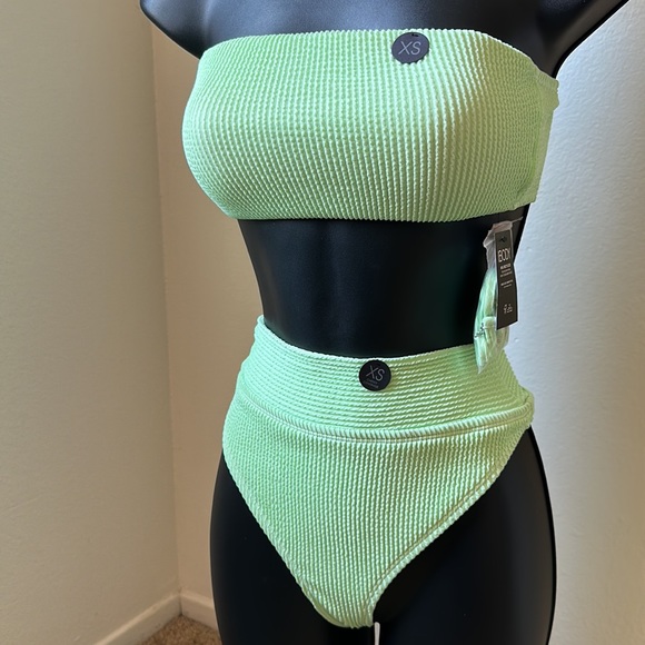 Cotton On Mint Green Ribbed Bikini - Picture 9 of 9